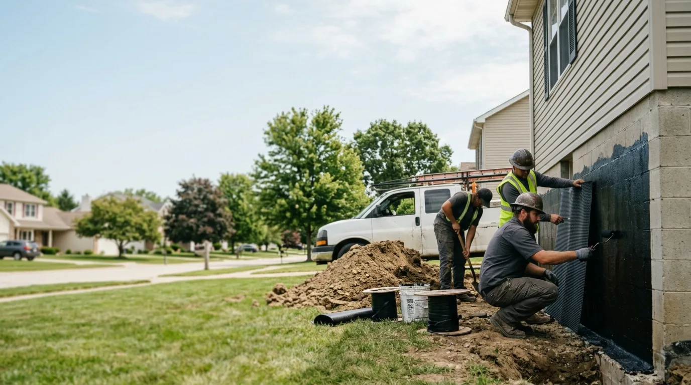 Basement Waterproofing in West Lafayette, OH near me